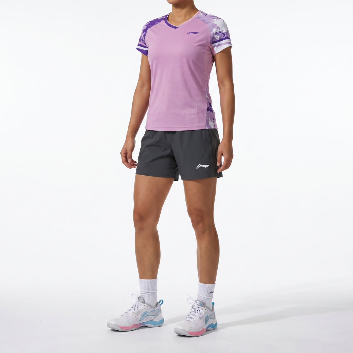 Li-Ning Global Light Purple dames