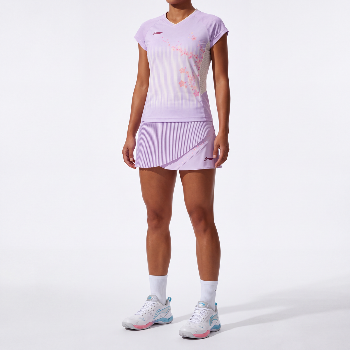 Li-Ning Shida lichtpaars dames