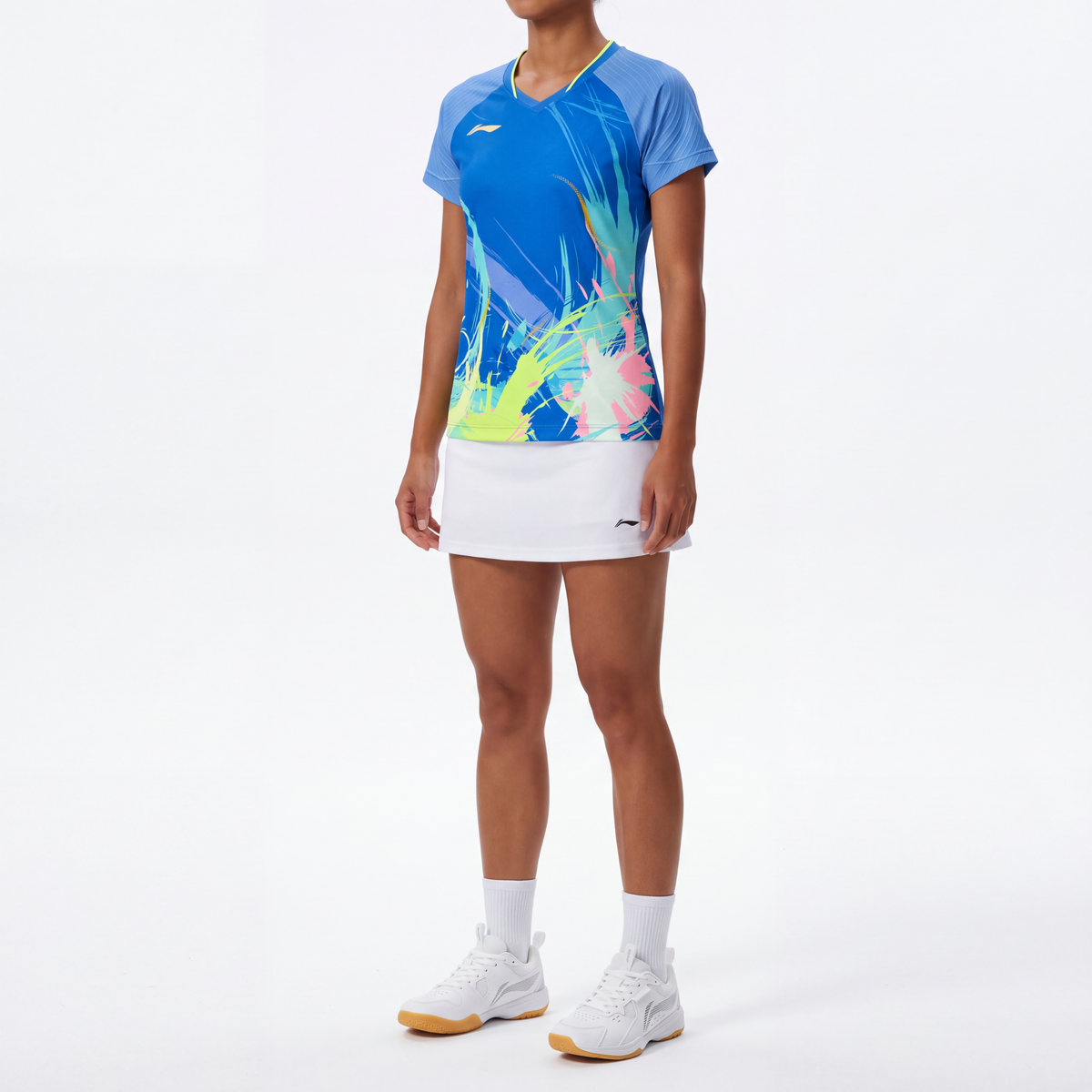 Li-Ning Wild blauw dames