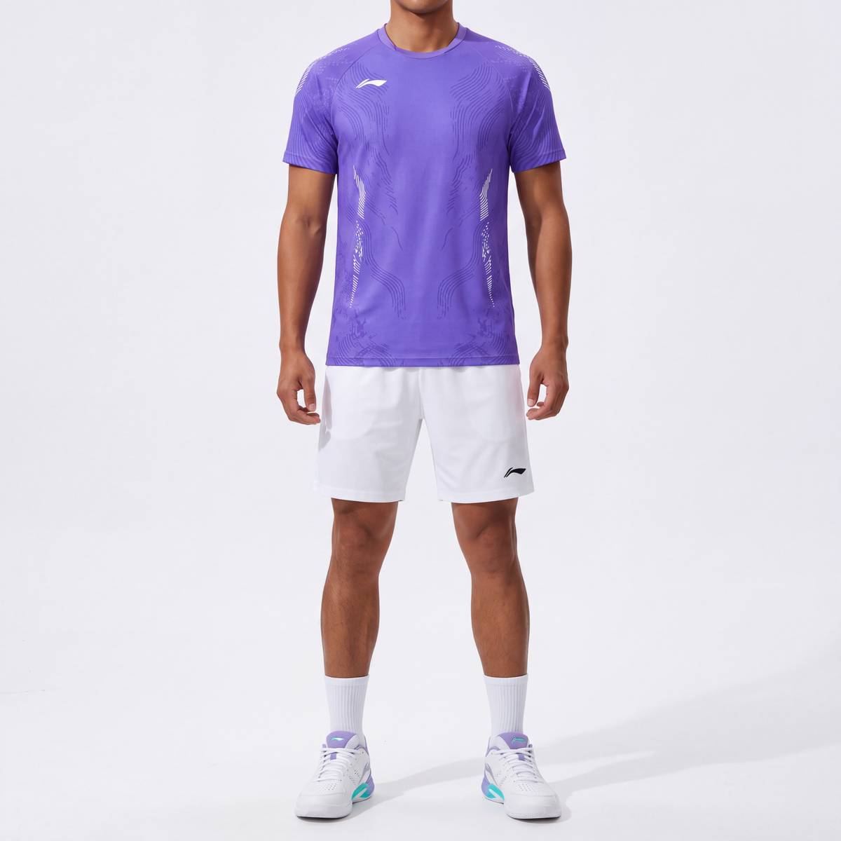 Li-Ning HIGH paars uniseks