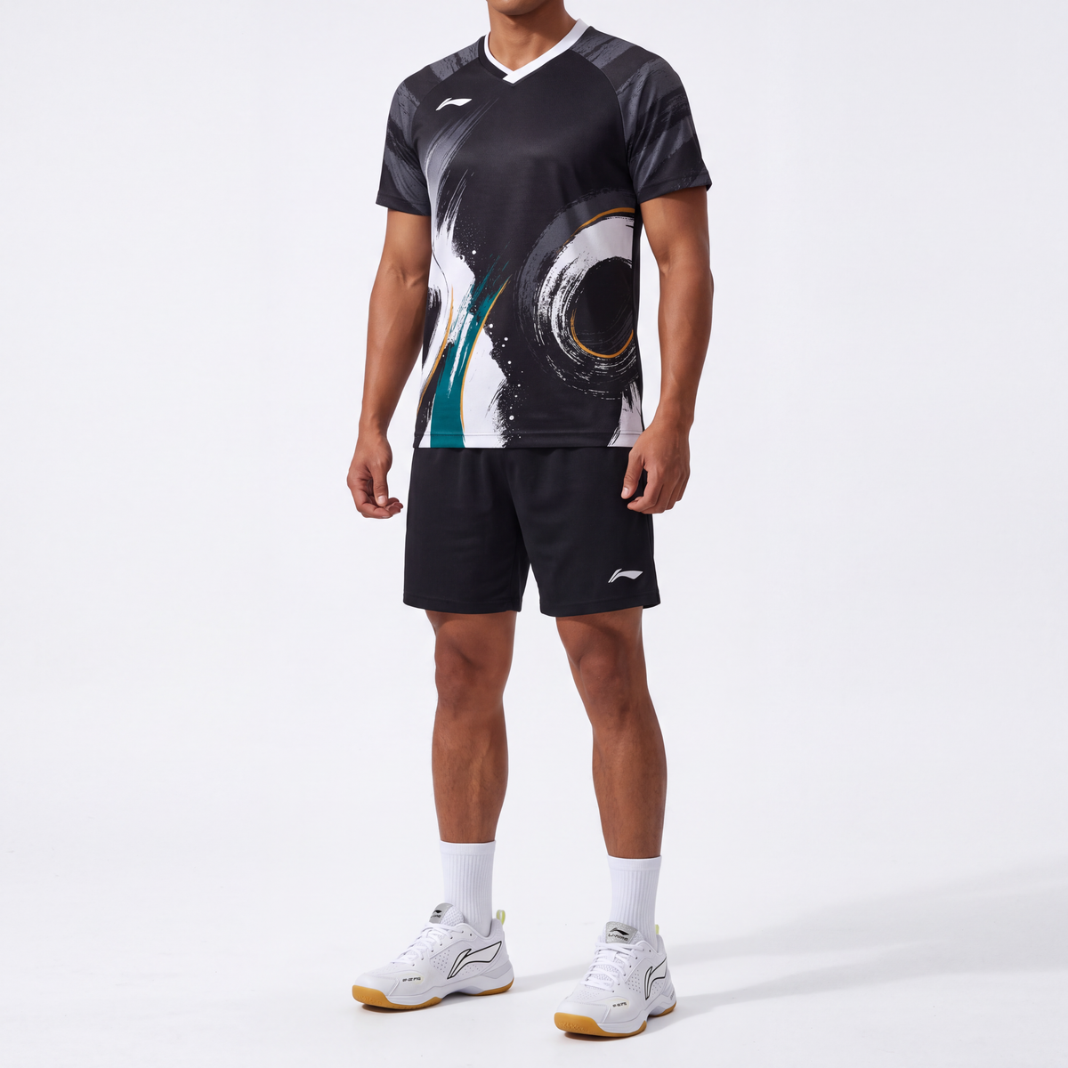 Li-Ning Paint donkerblauw uniseks