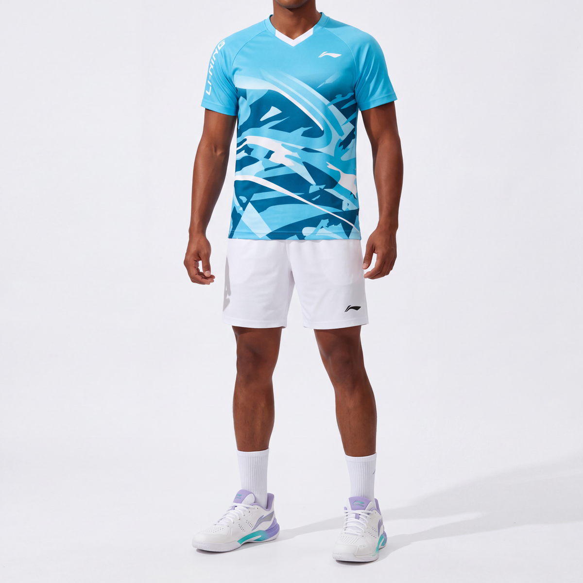 Li-Ning Total blauw uniseks