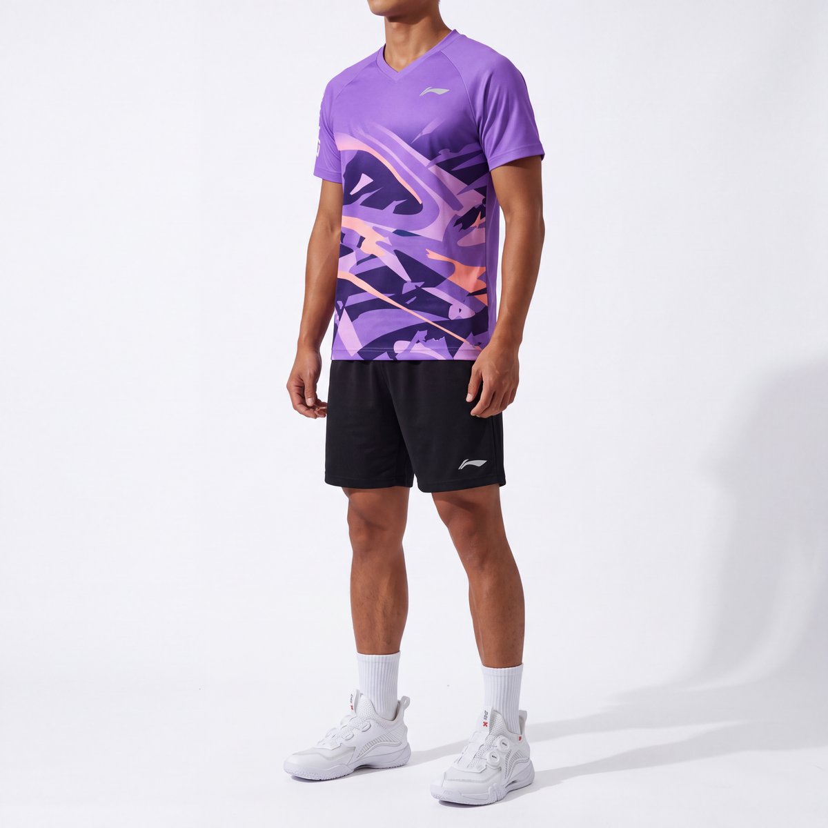 Li-Ning Total paars unisex