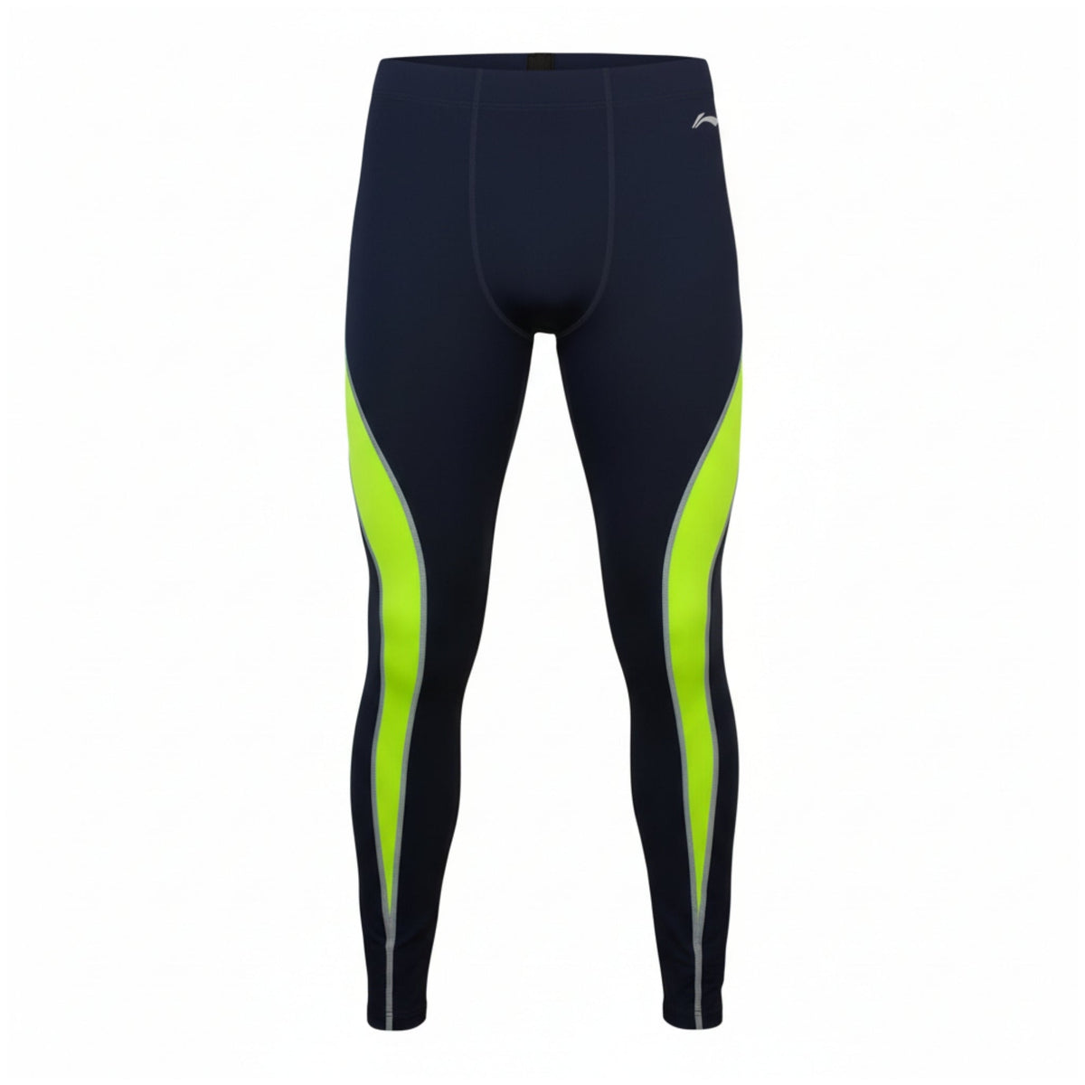 Li-Ning hardlooptights Lime Stripe