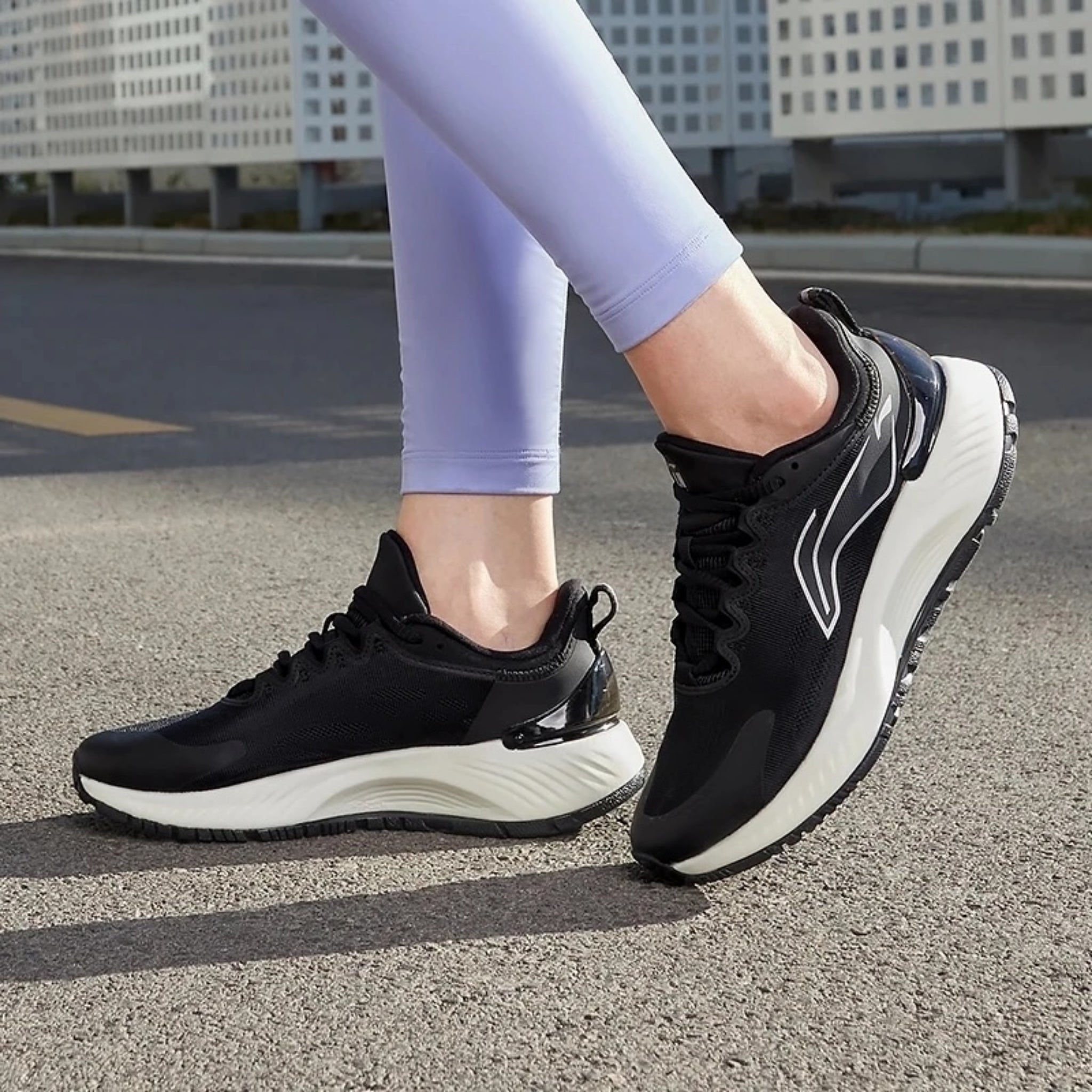 Li-Ning YueYing Cushion Black Dames