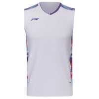 Li-Ning Polar Stripes witte tanktop