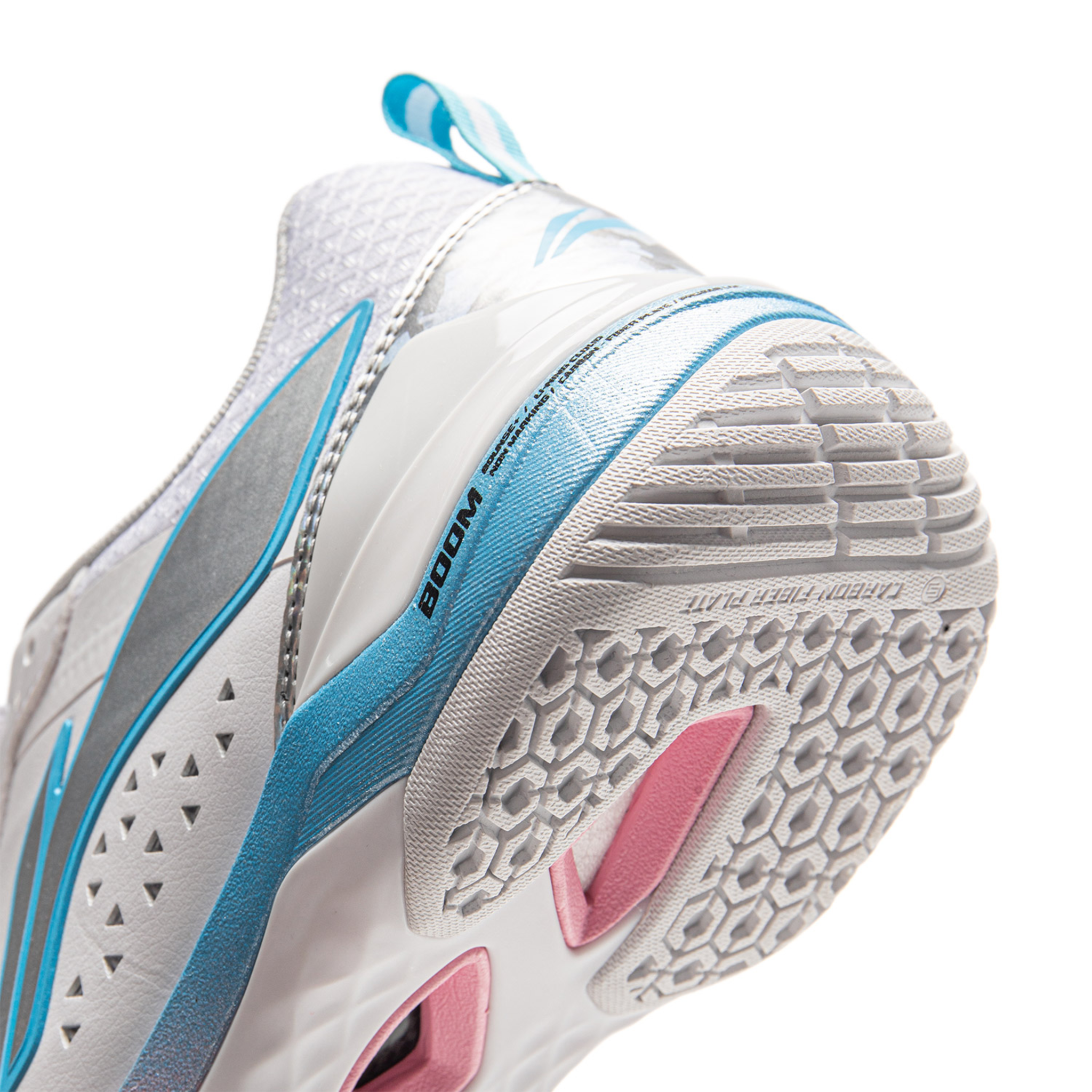 Li-Ning Blade II Pro White Blue stabile badmintonsko