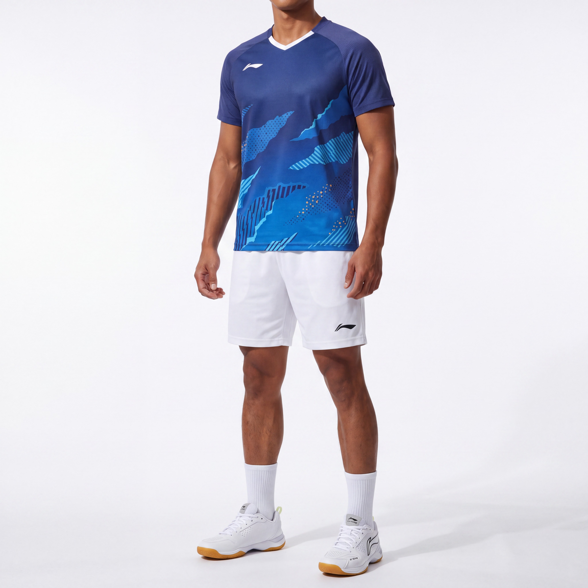 Li-Ning Valley blauw unisex