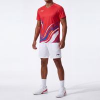 Li-Ning Wave Stripes rood uniseks
