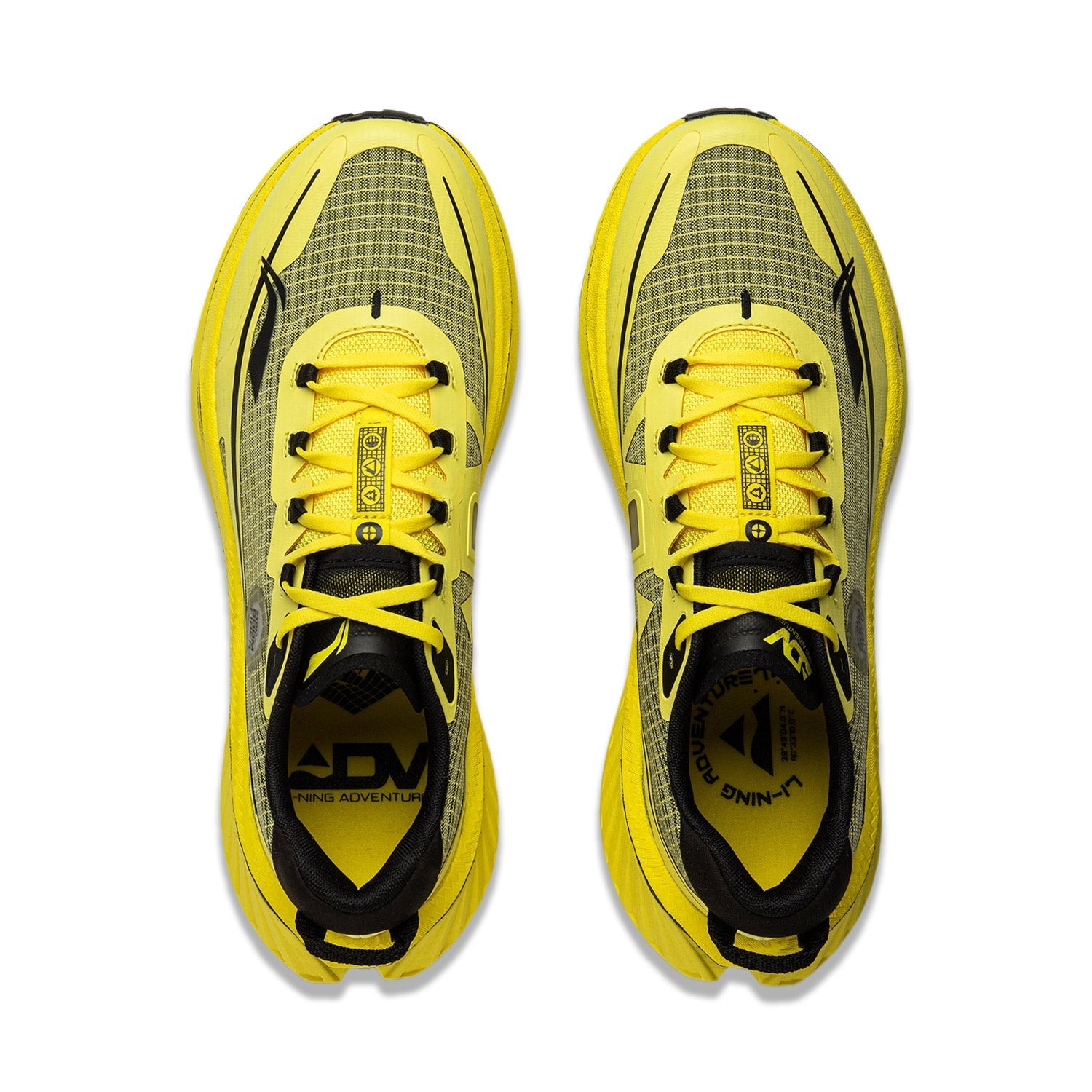 Li-Ning Trail Dilu V2 schitterend geel