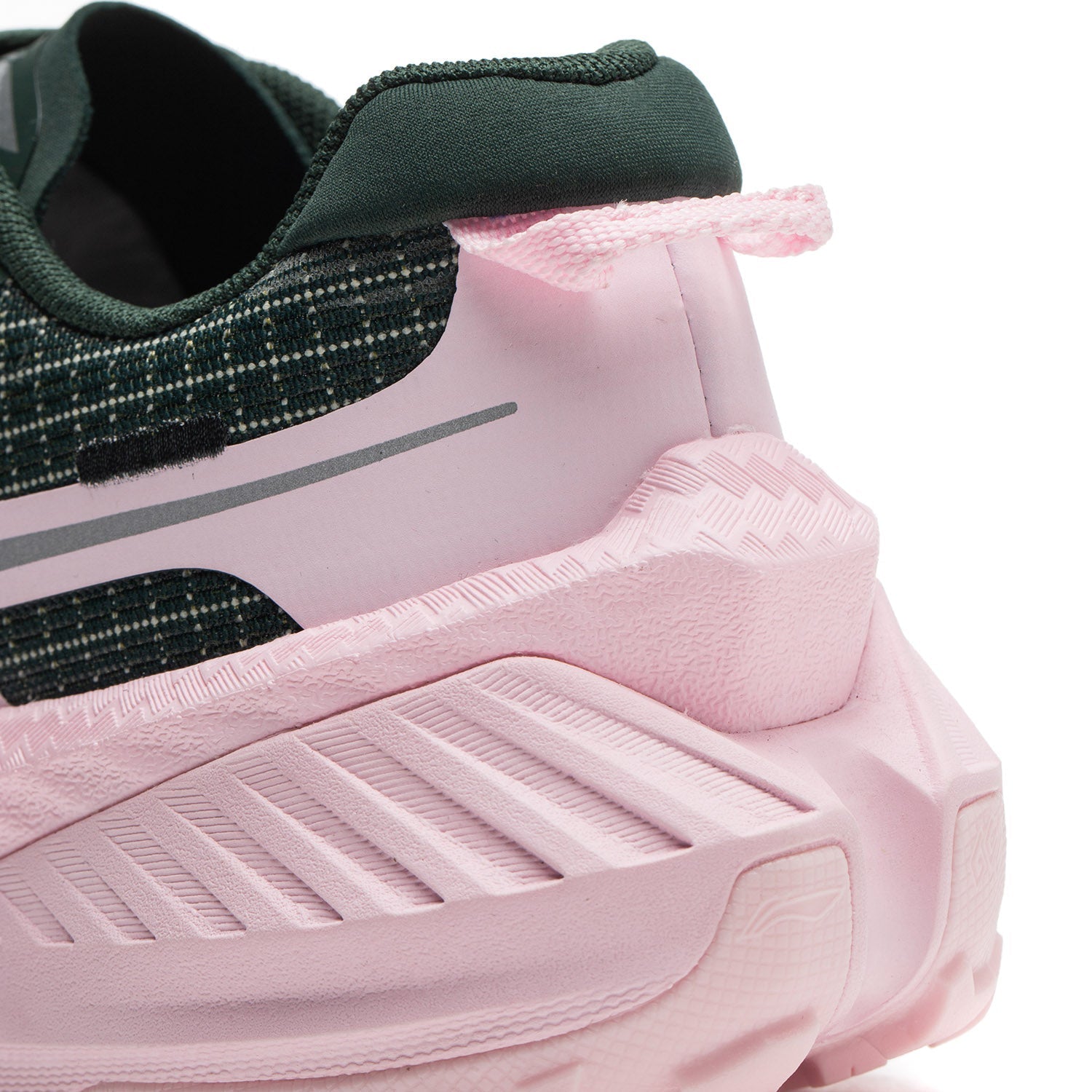 Li-Ning Trail Dilu V2 donkergroen/roze dames