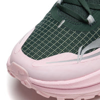 Li-Ning Trail Dilu V2 donkergroen/roze dames