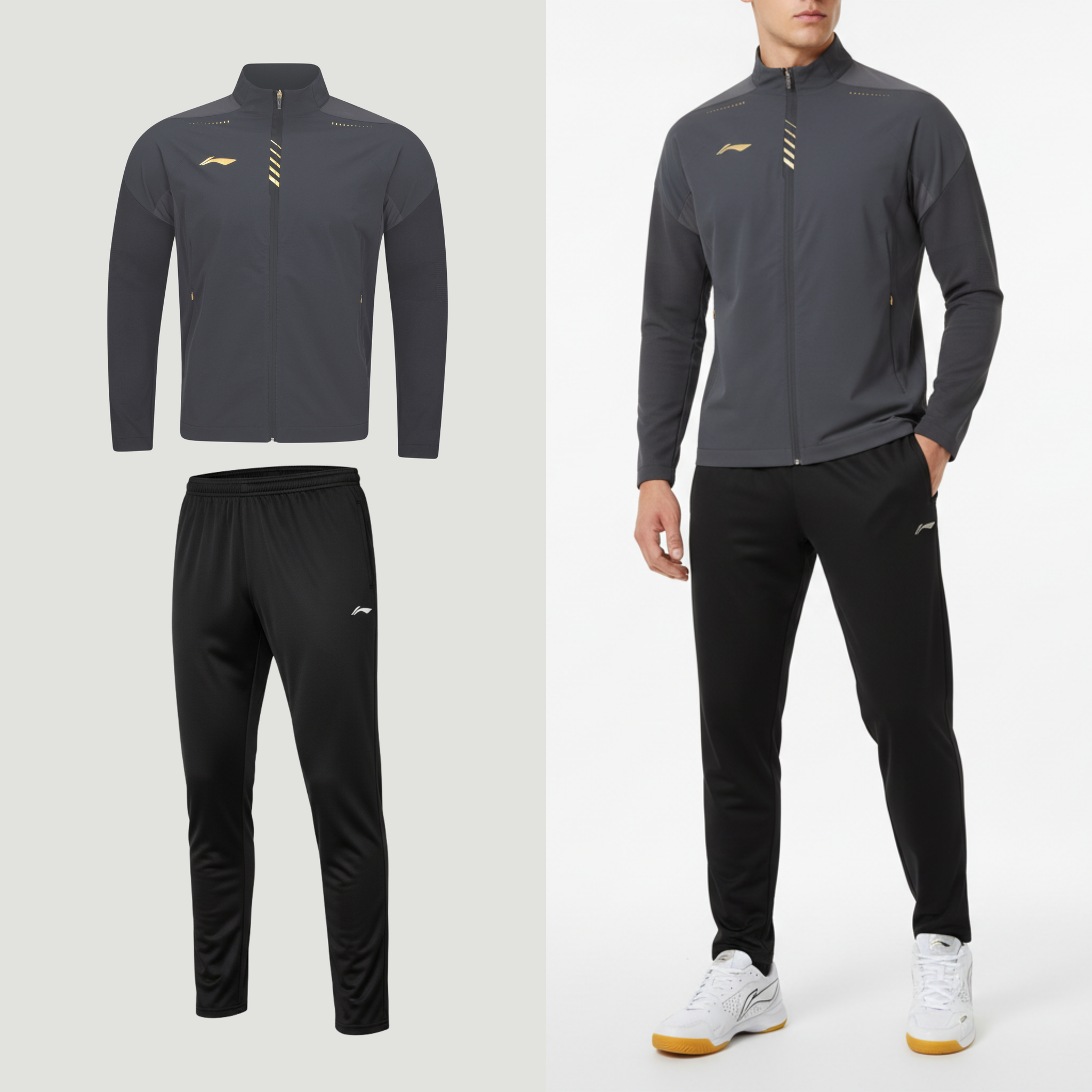 Li-Ning Jacket Go zwart unisex