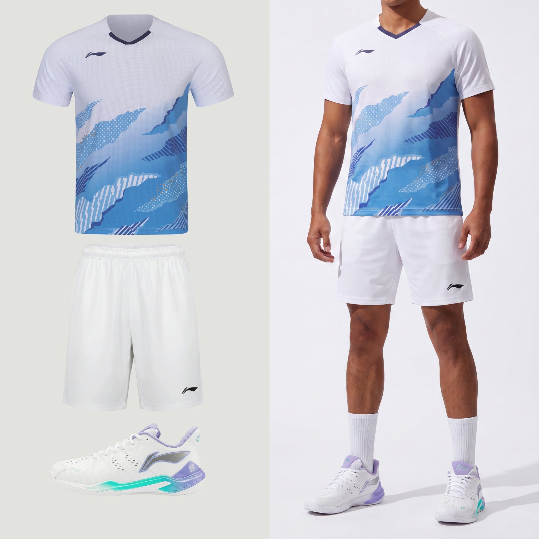 Li-Ning Valley wit unisex