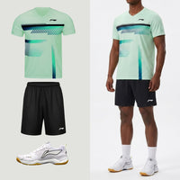 Li-Ning Stripe Green unisex
