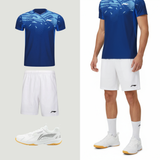 Li-Ning Champion blauwe streep unisex