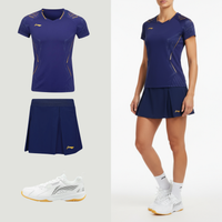 Li-Ning International New blauw dames