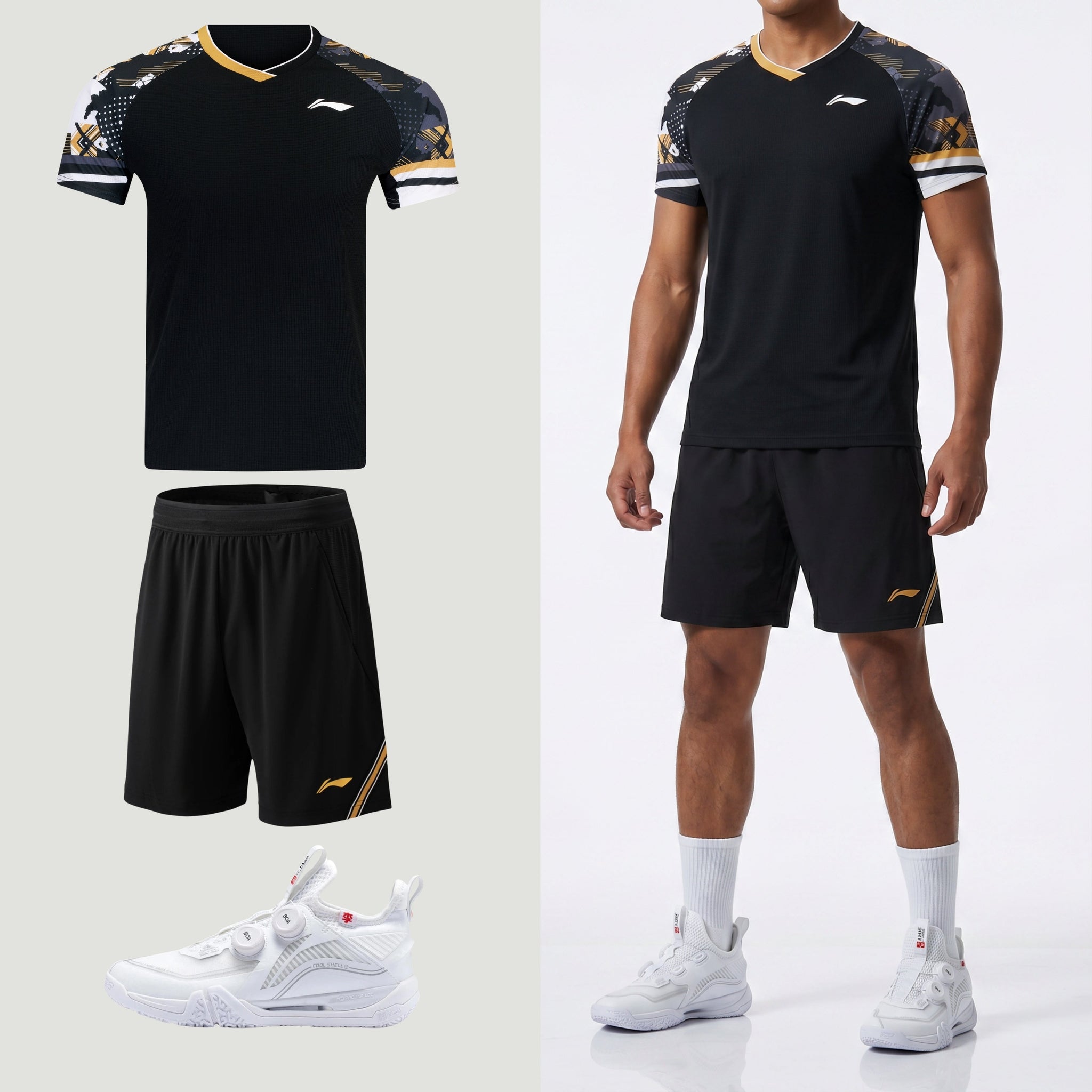 Li-Ning Global Black unisex