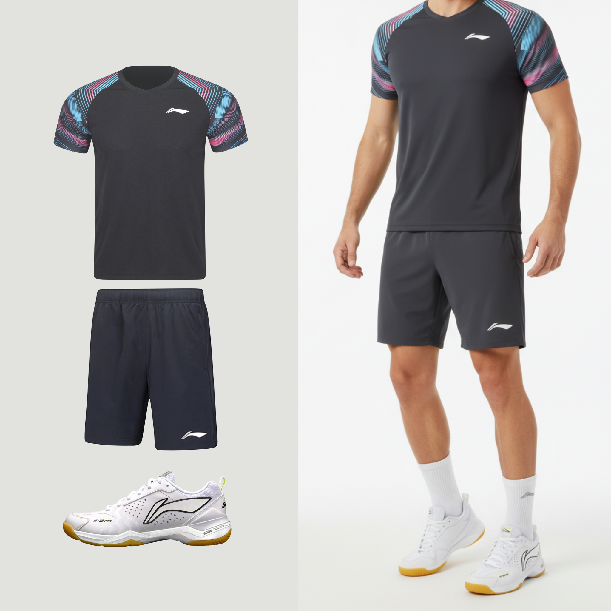 Li-Ning Dream zwart unisex