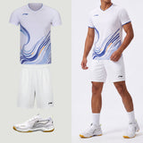 Li-Ning Wave Stripes wit uniseks