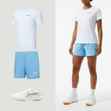 Li-Ning Single Stripe blauw dames