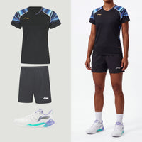 Li-Ning Polar Stripes zwart dames