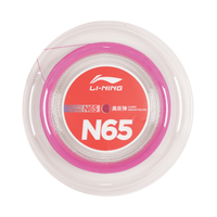 Li-Ning N65 Badmintonsträng Pink 200m