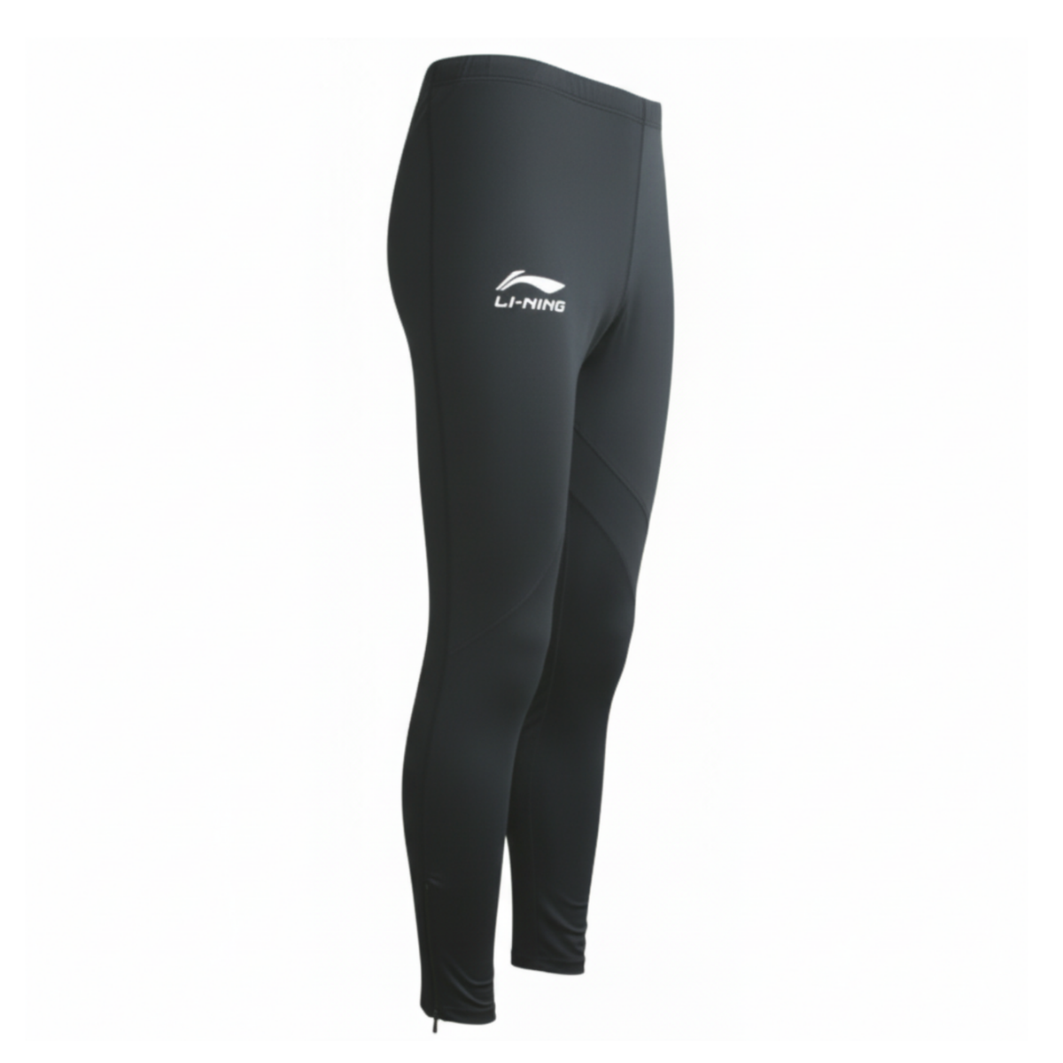 Li-Ning lange hardlooptights met rits voor heren