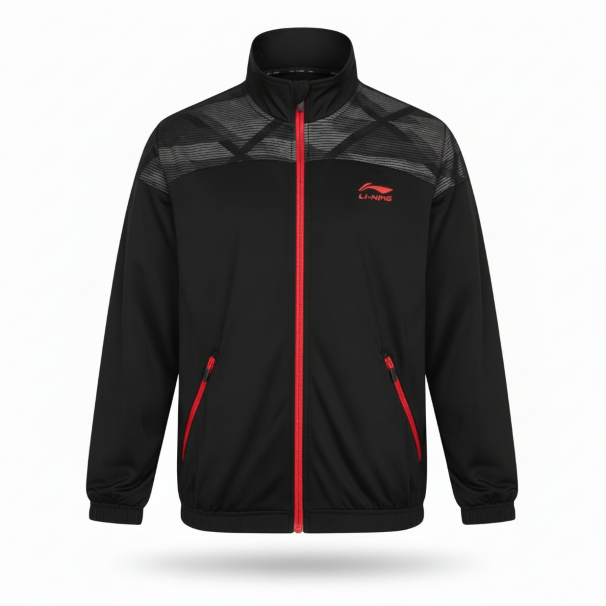 Li-Ning trainingsjack - Black Blast voor kinderen