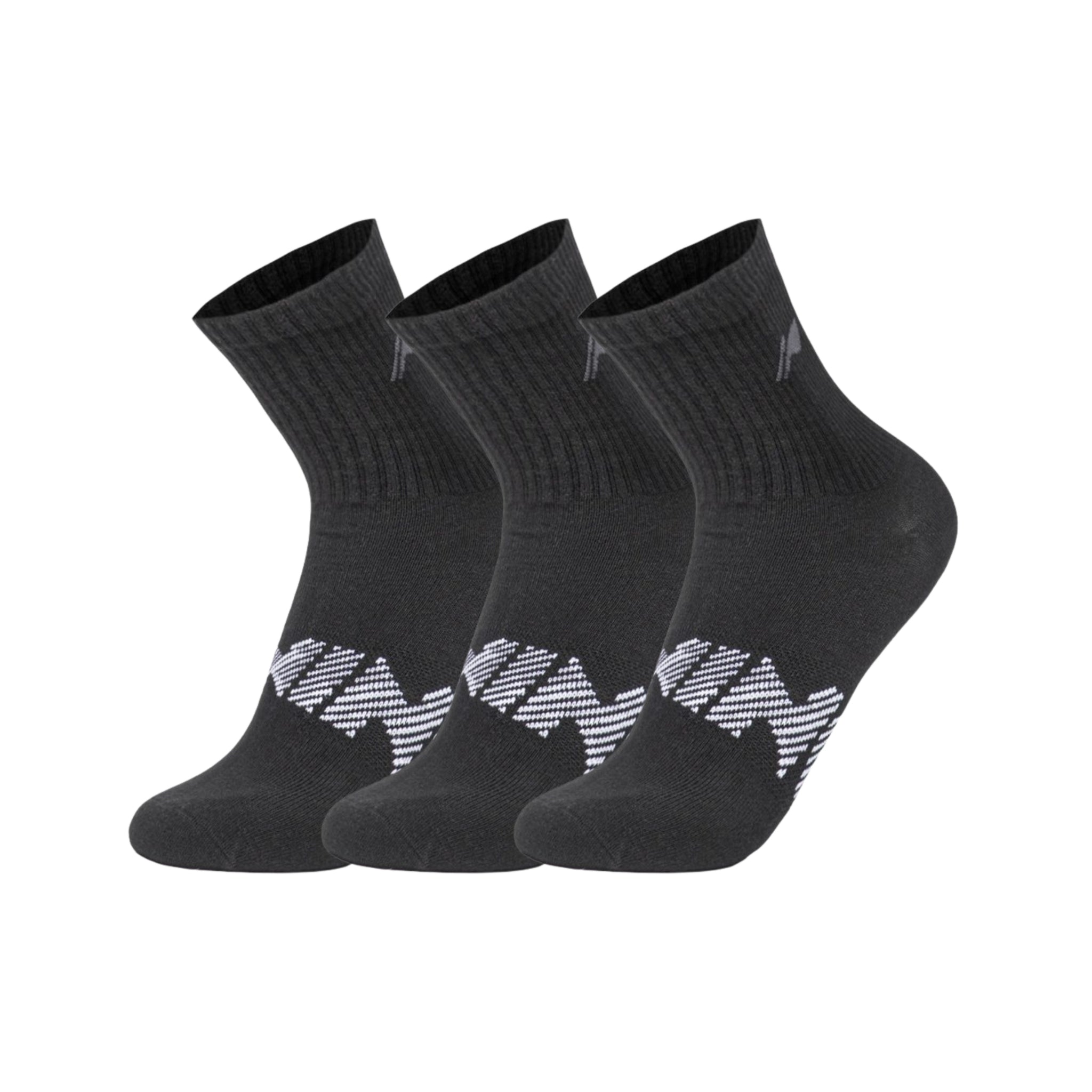 Li-Ning Ankle Cut Black 3-pack