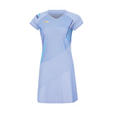 Li-Ning Side Effect lichtblauwe jurk