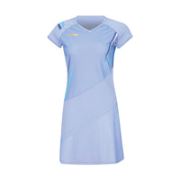 Li-Ning Side Effect lichtblauwe jurk
