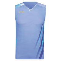Li-Ning Side Effect lichtblauwe tanktop